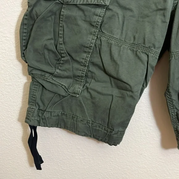 G-Star Dark Green Cargo Shorts - Picture 4 of 14